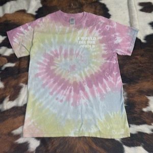 medium tye dye barstool sports outer banks t-shirt
